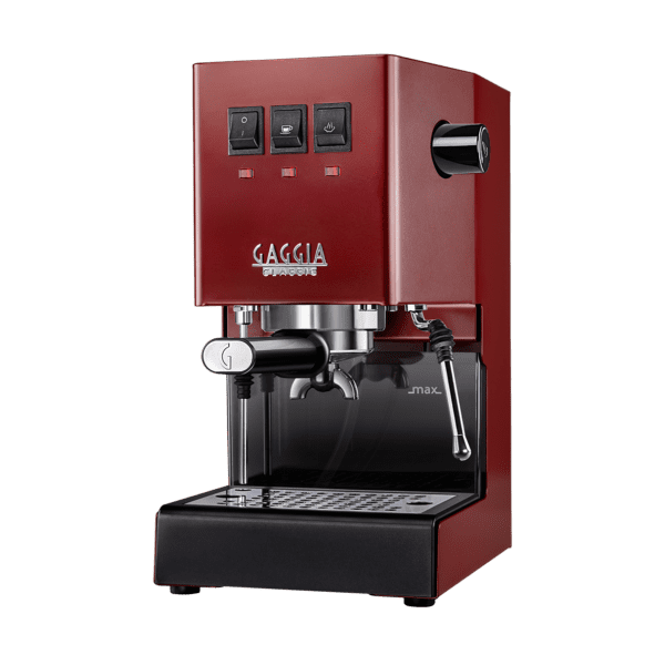 Gaggia Classic E24 – Röd espressomaskin