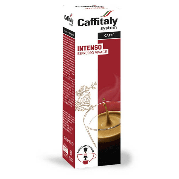 Caffitaly Ecaffe Intenso – Stark espresso – Kaffekapslar