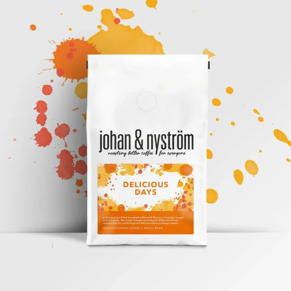 Delicious Days Johan & Nyström – Hela kaffebönor – 250g