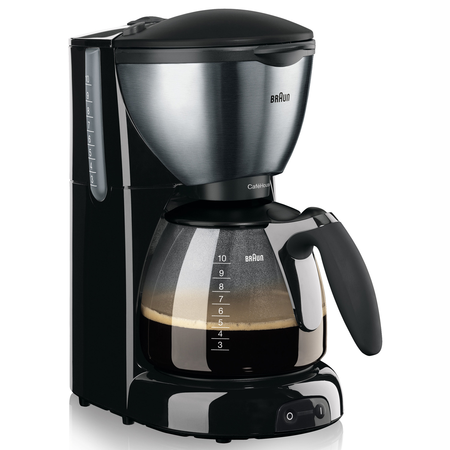 Utgången modell – Braun KF570/1 – Kaffebryggare med droppstopp – Svart/Silver