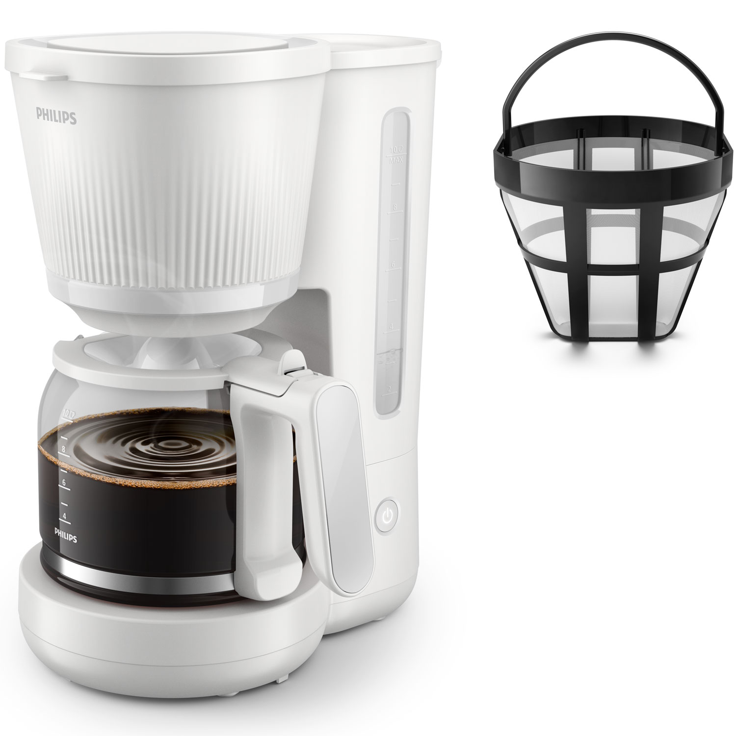 Philips – Kaffebryggare HD7411/00 3000-serien Arctic White - Bild 2