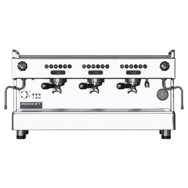 Rocket Boxer – Professionell espressomaskin – 3-grupper med Shottimer