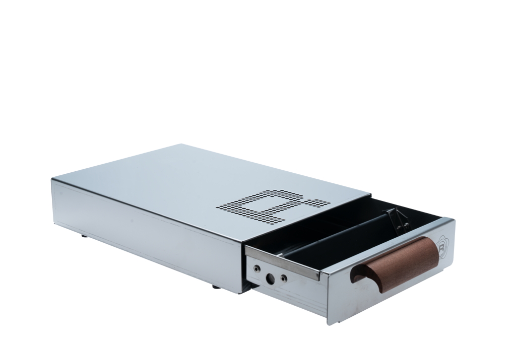 Rocket Knockbox – Krom med trähandtag – Ø 200 mm - Bild 3