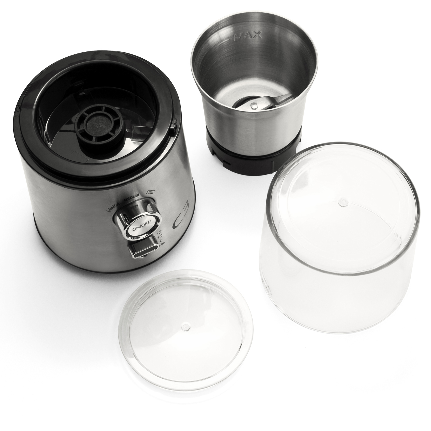 C3 Design CG700 – Kaffekvarn från Sverige – Borstat rostfritt stål - Bild 5