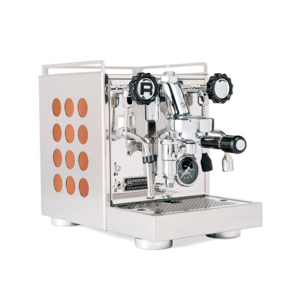 Rocket Appartamento 2.0 Copper espressomaskin i krom och koppar