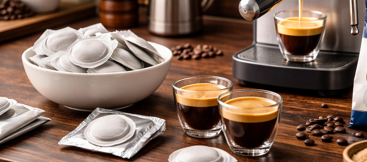 E.S.E.-kaffepodsmaskiner