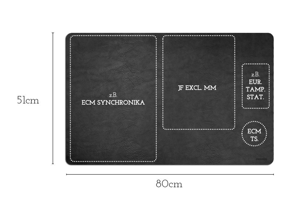 Brewspire Mattunderlägg Large – Baristamatta – Svart - Bild 2