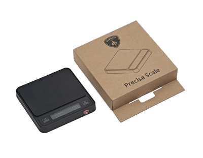 Eureka Precisa – Digital kaffevåg med timer – Svart