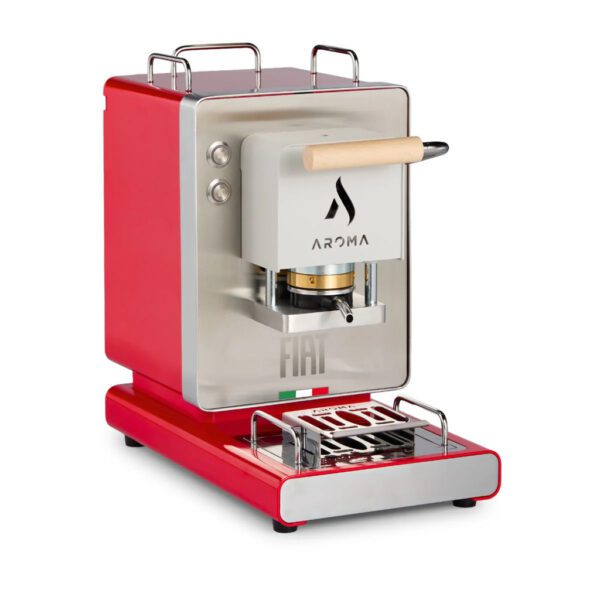 Iconica Dolcevita – Aroma x Fiat – E.S.E-pods espressomaskin – Röd (Rosso Passione)