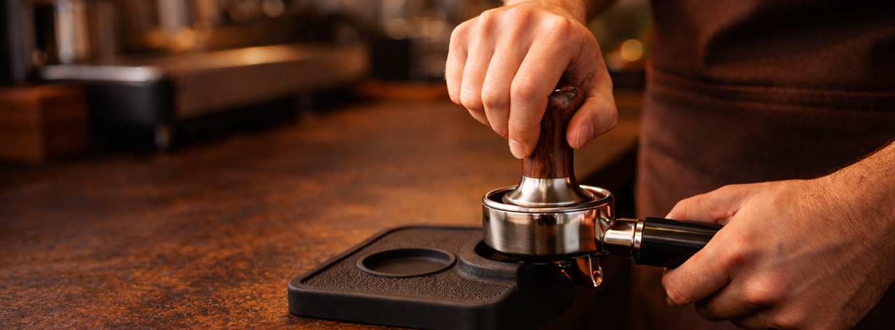 Kaffetamprar & tillbehör för baristan
