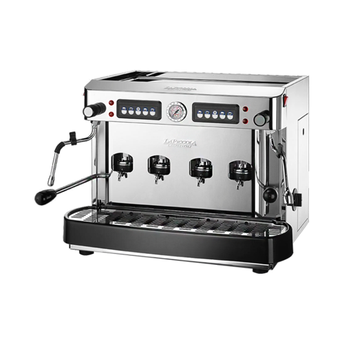 La Piccola Cecilia Speed E.S.E. 4-grupper – Professionell espressomaskin – Rostfritt stål