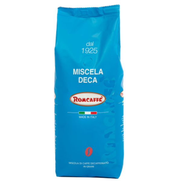Romcaffè Decaffeinato – Hela koffeinfria espressobönor – 500 gram