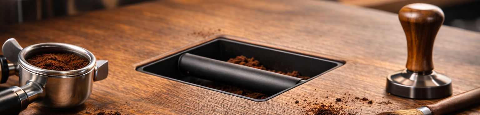 Knockbox för den professionella baristan – Från Rocket Espresso, Motta, Eurista och Monteriva