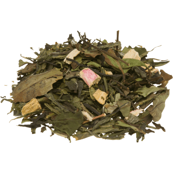 Monteriva Grönt Vitt Rabarber & Vanilj – Te – 200 g