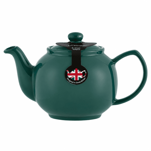 Price & Kensington Tekanna – Stengods 1,1 liter – Emeraldgrön