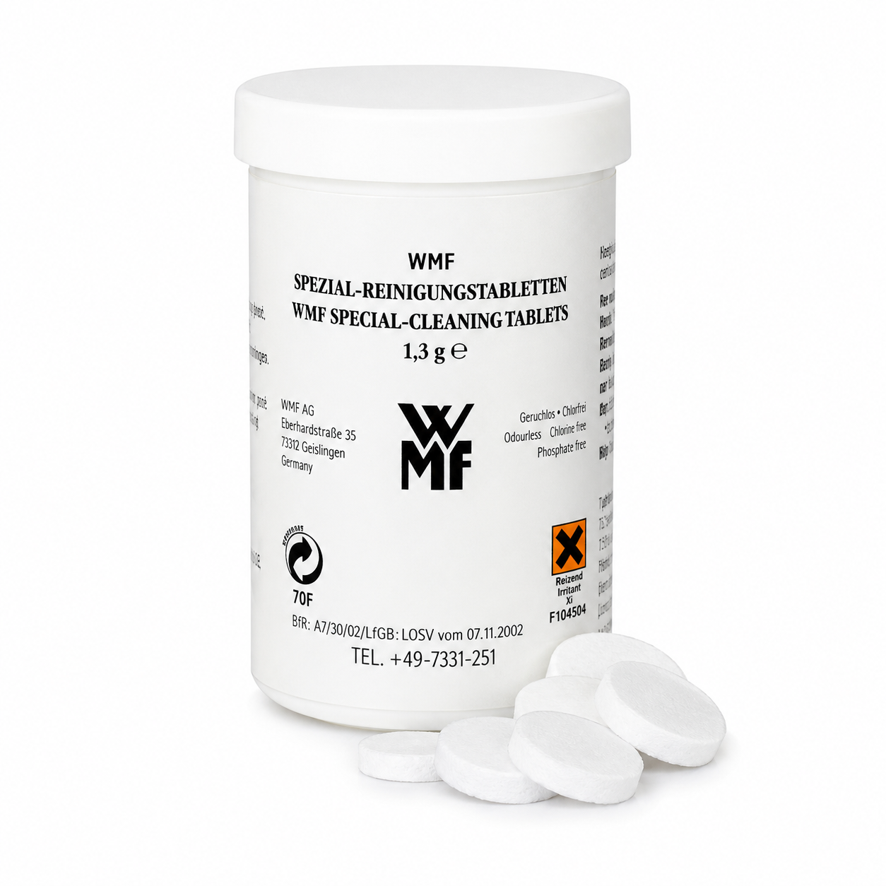 WMF Rengöringstabletter – För kaffemaskiner – 100 x 1,3 g