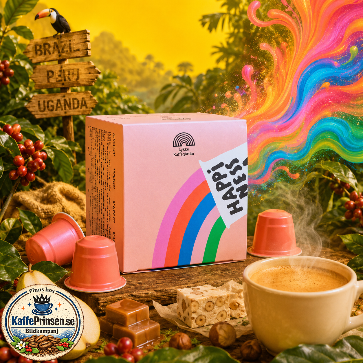 Lykke HAPPINESS – Kaffekapslar till Nespresso