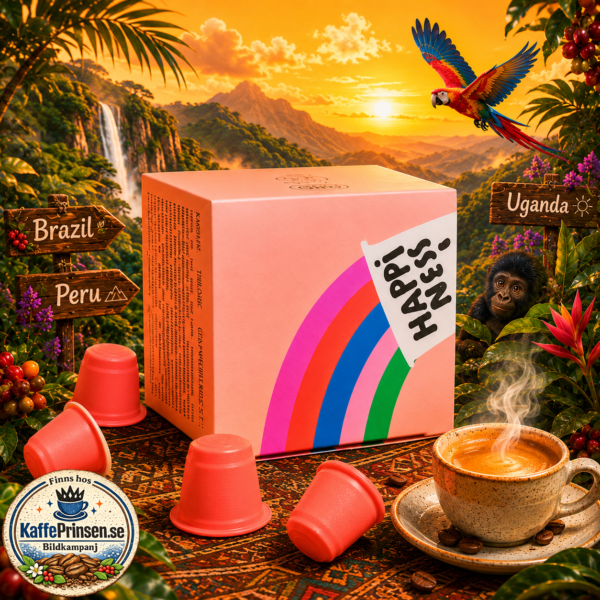 Nespresso-kaffekapslar – Lykke HAPPINESS