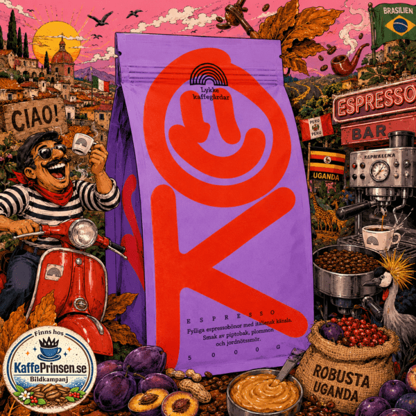 Lykke OK Ciao – Fylliga espressobönor med italiensk känsla – 500 g