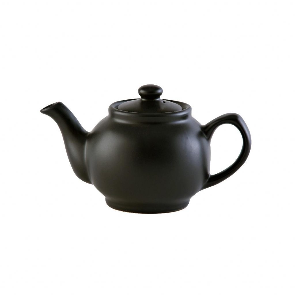 Price & Kensington – Tekanna i stengods – 0,45 liter – 2 koppar – Matt svart