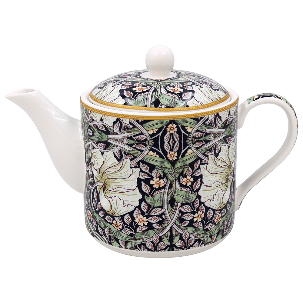 William Morris Midnight Pimpernel – Tekanna i porslin – 0,75 liter