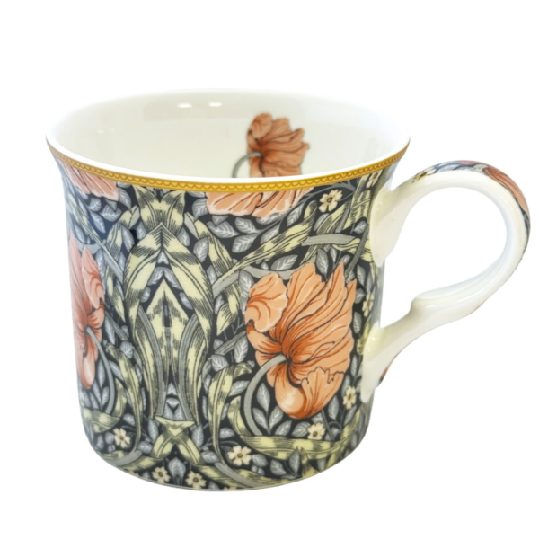 William Morris Pimpernel Blush – Palacemugg i benporslin – Rosa