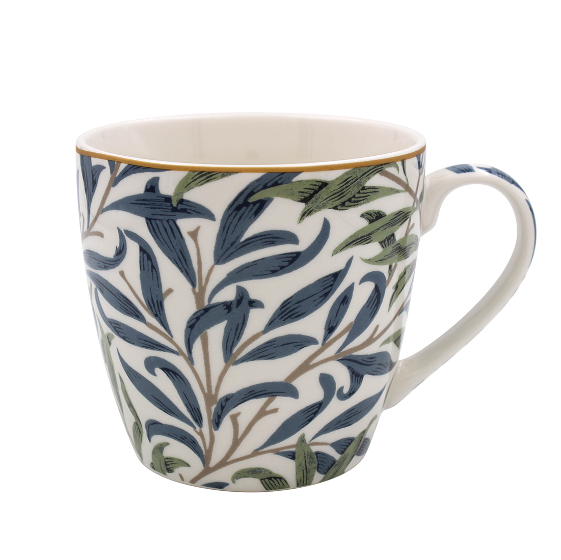 William Morris Willow Bough – Frukostmugg i fint porslin