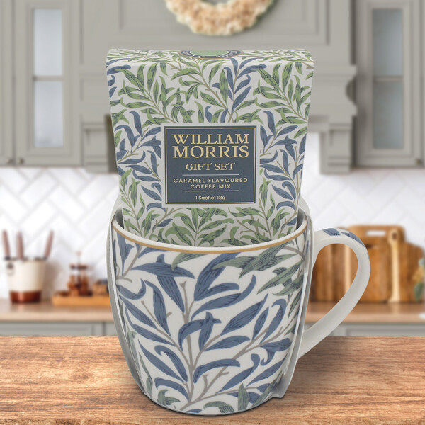 William Morris Willow Bough – Frukostmugg med kaffe – 480 ml