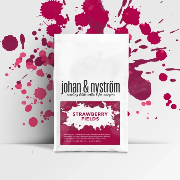 Johan & Nyström Strawberry Fields bryggkaffe hela bönor 250 g
