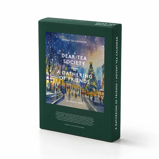 Johan & Nyström Tekalender 2026 – Dear Tea Society A Gathering of Friends – 24 olika teer