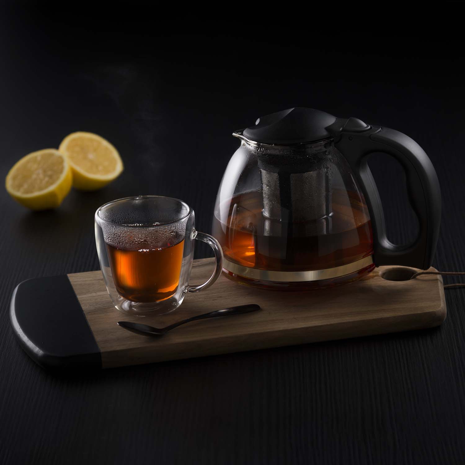 Maku Dubbelväggade kaffeglas – Borosilikatglas – 250 ml – 2-pack - Bild 6