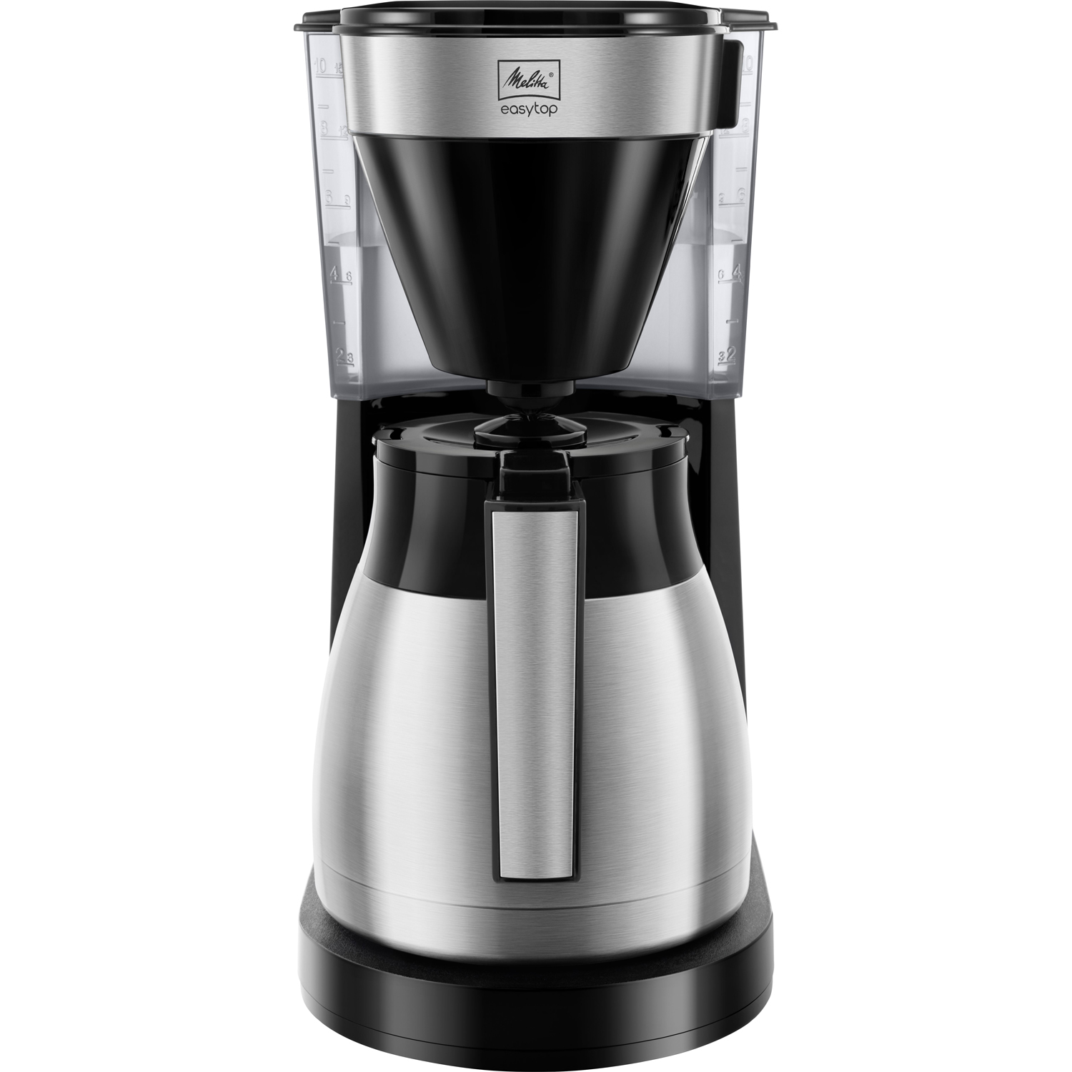 Kaffebryggare med termoskanna från Melitta i rostfritt stål