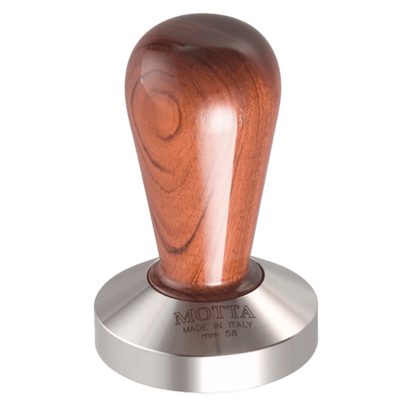 Motta Bubinga – Tamper med konvex bas – Ø 58 mm