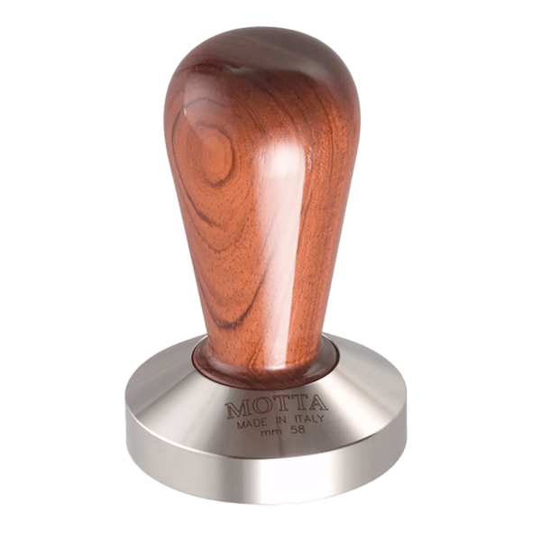Motta Bubinga – Tamper med plan bas – Ø 58 mm
