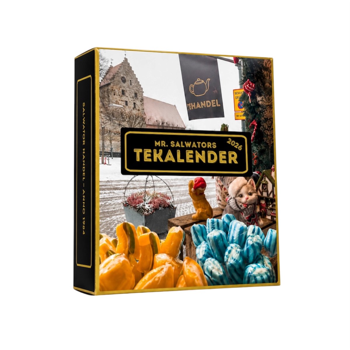 Mr. Salwator Tekalender 2026 – 24 teer, teblandningar och örter