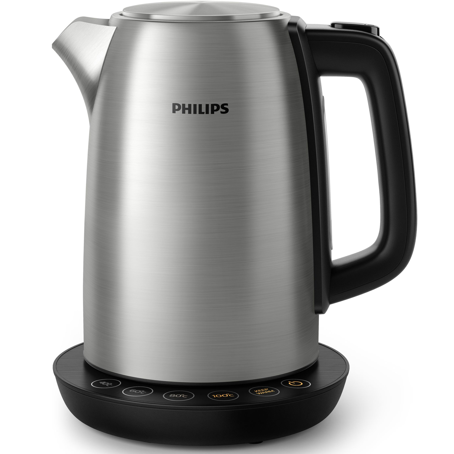 Philips HD9359 Avance Temp Control vattenkokare i borstat rostfritt stål med fyra temperaturlägen
