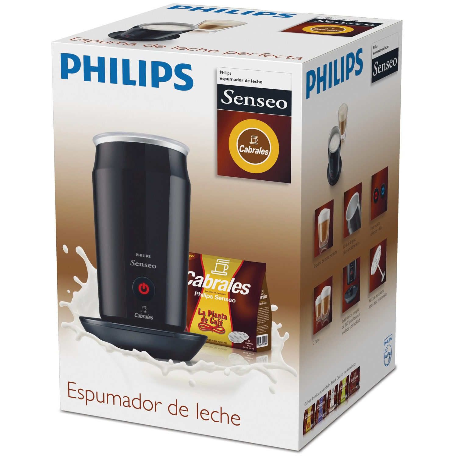 Philips Senseo Milk Twister CA6500/60 – Mjölkskummare – Svart - Bild 5