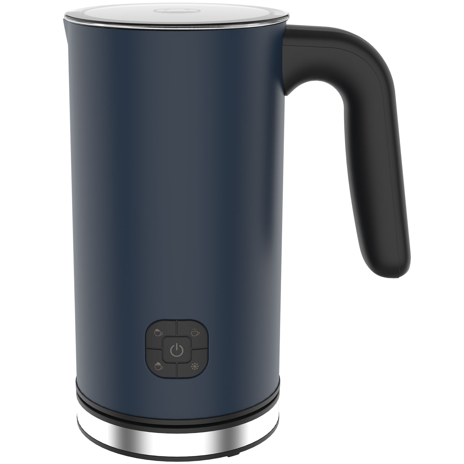 Terraillon New Moon – Mjölkskummare 4-i-1 – 300 ml – Midnattsblå