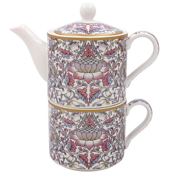 William Morris Lodden Tea for one-set i porslin