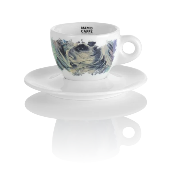 Mamis Caffè Alessia cappuccinokopp med fat 140 ml