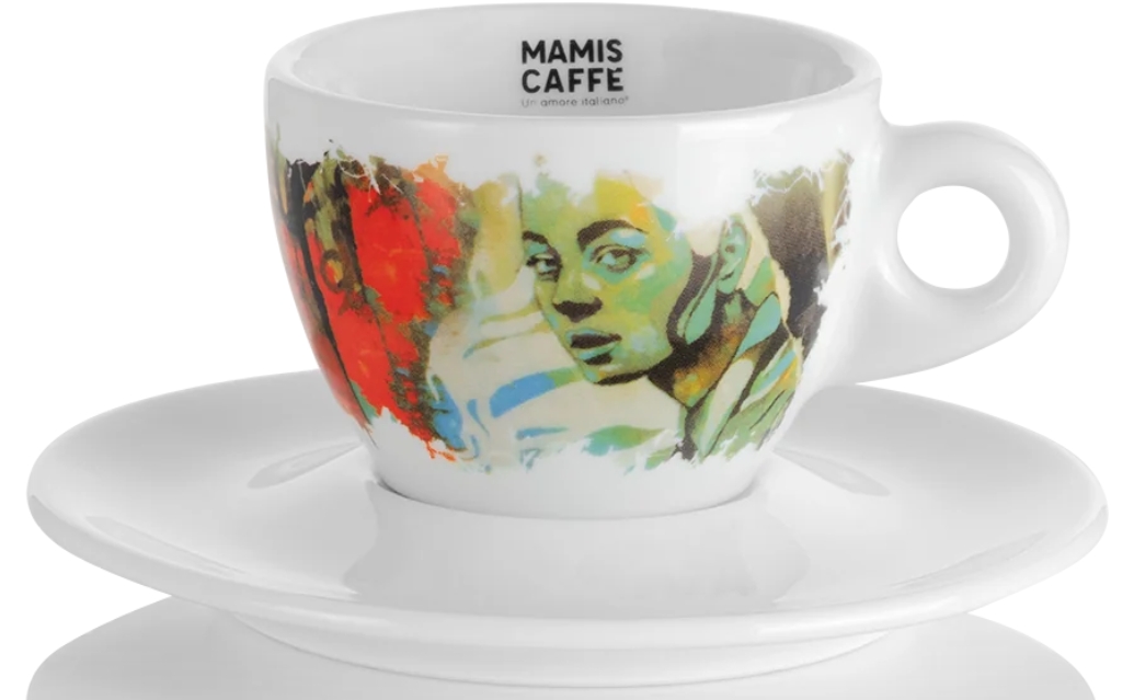 Mamis Caffè Gaia cappuccinokopp i italienskt porslin