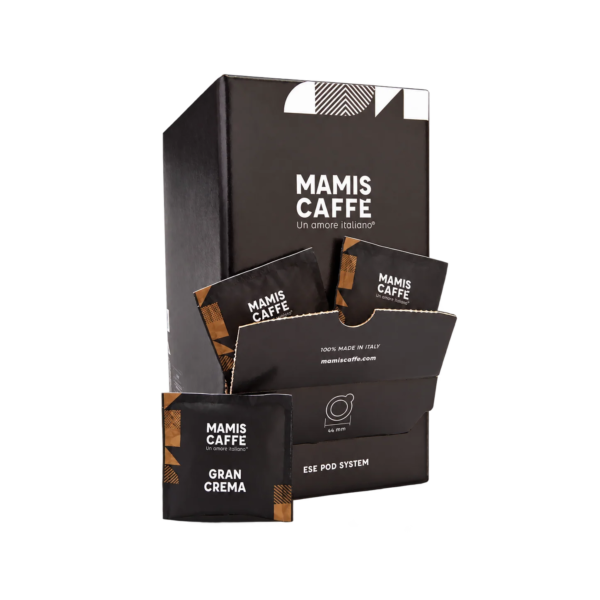 Mamis Caffè Gran Crema – 100 % Arabica E.S.E.-pods 44 mm