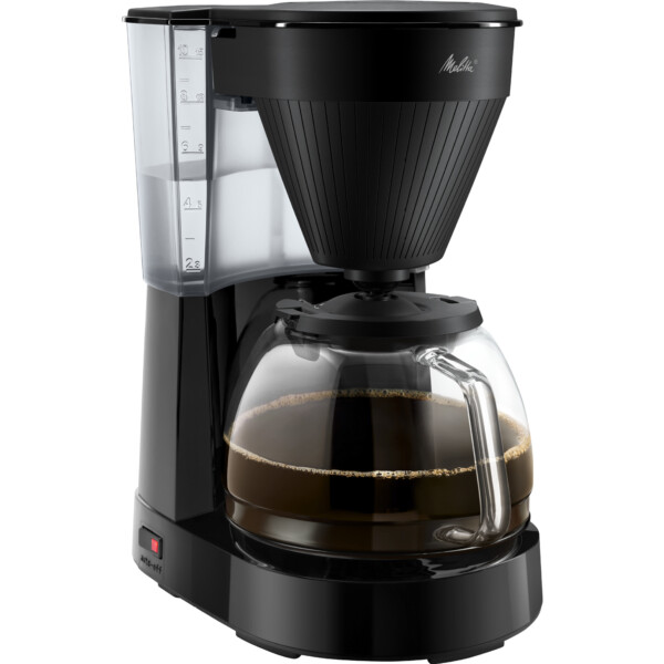 Melitta Easy II Next – Kaffebryggare 10 koppar med glaskanna – Svart