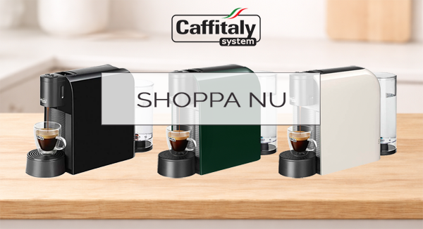 Samlingssida Caffitaly Volta S36 – Tre fäger